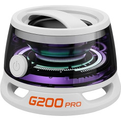 RigWig Magnetic Bluetooth - G200 Pro Wireless Phone Stand Gaming Speaker IP67 Waterproof Compact Portable Speaker for Shower Outdoor Travel Teens - Ideal for
