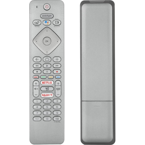 Voice Remote Control RC4154403/01 Compatible with Philips 4K UHD LED Android TV 43PUS7354/12 50PUS7354/12 55PUS7354/12 65PUS7354/12 43PUS7304/12 55PUS7304/12 12 Replacement control hours with