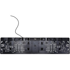 Infrared for Number Plate Camera, Car Reversing Camera, 170 Degree Rear View Camera, Waterproof, Shockproof, with Wireless Receiver and Transmitter License Plate Frame