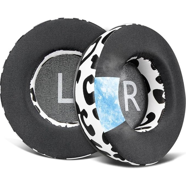 SOULWIT 90 mm Cooling Gel Replacement Ear Pads for JBL Synchros E50 E50BT S500 S700 Wireless Headphones, Cushions with Noise Isolation Foam