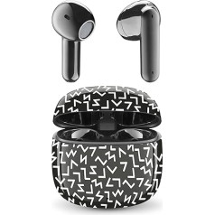 Music Sound - Showy Urban Lines Bluetooth Headphones with Capsule, Ergonomic Design, Balanced Sound and Optimal Comfort