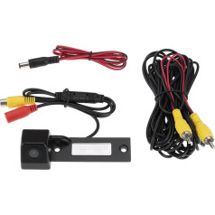 EMSea 1 Set 170° Wide Waterproof Reversing Camera 73 x 23 mm Replacement Part 3B5943021 Compatible with VW Transporter T5 2003-2009 Compatible with Caddy Mk3 2003-2015 Number Plate Light