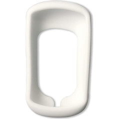 TUFF LUV Silicone Gel Skin Case Cover for Garmin Edge Explore - White