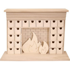 Artemio Advent Calendar Fireplace 46.5 x 33 cm