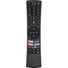 FOXRMT Replacement Remote Control for Bush Smart TV Remote Control - No Setup Required