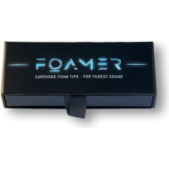 FOAMER AAP (M 3) • 3 Pairs Noise Cancelling Attachments for Apple AirPods Pro Headphones • Upgrade for Support & Comfort & Sound • For a Pure Audio Experience