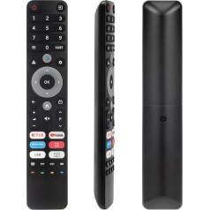 YiBiChin Voice Remote Control Compatible with OK OTV Android Smart TV Models 40GF-5023C, 32GH-5023C, OTV 43AU-5023C, OTV 50AU-5023C, OTV40GF-5023C, 32GH-5023C, OTV43AU-5023C, OTV50AU-5023C