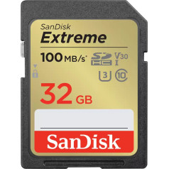 Extreme sdxc 512 gb 180/130 mb/s c10 v30 uhs-i u3 karte