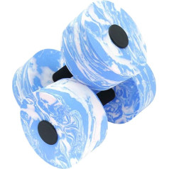 Water Dumbbells - Portable Water Weights for Water Aerobics | Swimming Training Equipment | Aquatic Exercise Dumbbells, Ergonomic Pool Aerobics Fitness Equipment For Lake Travel Home Vacation