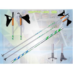 Spine X-Rider Lightweight Carbon Cross Country Skating Poles Ski Poles (160)