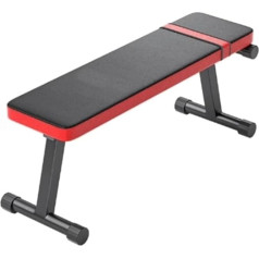 JXXUIRUIEEN Multifunctional Flat Bench Weight Bench Fitness Training Bench for Full Body Workout
