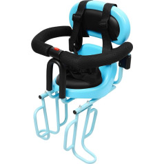 ClearFragrans Kindersitz Fahrrad Hinten, Fahrradsitz Hinten Kindersicherheits Mit Pedal und U-Förmige Geländer, Für 6 Monate-6 Jahre alt Kinderfahrradsitz, für Mountainbikes, Citybikes, Falträder