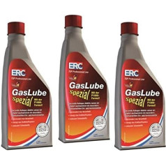 3 x 1 Litre ERC Gas Lube Special 1000 ml, Item No. 52-0122-10 Gaslube