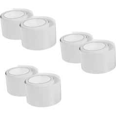 Sosoport Waterproof Repair Tape Mounting Tape Waterproof Canvas Patch Seam Sealing for Tents Double Sided Tape Double Cable Fibreglass Fabric White