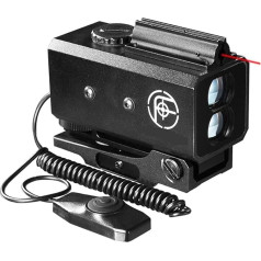 Portable GPS Navigation Land Meter Mini Infrared Rifle Scope Rangefinder for Distance Angle Speedometer with Camouflage