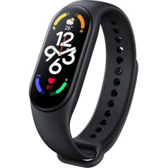Xiaomi Mi Smart Band 7 Fitness, Activity Tracker 1.62 AMOLED Display, 110+ Workout Modes, 5ATM, SpO2 Tracking, Sleep, Heart and Pulse Monitoring, Up to 14 Days Battery Life, Mi Fit App