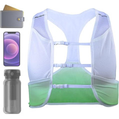 Hydration Vest , 3l Portable Water Backpack for Hiking, Polyester Cycling, Running, Fishing, and Camping, Lightweight and Comfortable Hydration Pack for Outdoor Adventures, 3L
