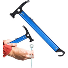 Zeltpfahlhammer, Stake Hammer - Outdoor Camping Tent Stake Hammer | Tragbares Ausrüstung Multifunktionales Hochleistungsmetall-Werkzeug für Park, Beach, Rucksack