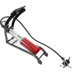 VICASKY High Pressure Bicycle Pump Vertical Cycle Pump for Air Inflation Foot Pump for Bicycles and Motorcycles Efficient Air Pump for Tyres and Balls Compact