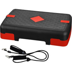 Aerobic Step,Multifunktion Tragbarer Trainer Stepper | Vielseitige rutschfeste Erhöhungen für Sport Indoor Zuhause Frauen Fitness Männer