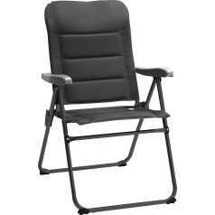 BRUNNER 0404088N.C09 Skye 3D Compact Folding Chair for Van, Motorhome, Camping, Comfortable 3D Fabric Cover, Maximum Load 120 kg
