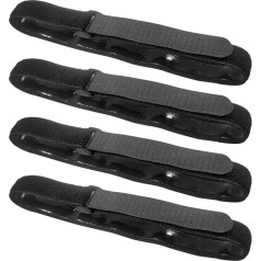 Milisten Fahrrad Rad Fixierungsbänder Multifunktionale Antirutsch Gurte Für Stabile Befestigung Schwarz Zum Sichern Von Fahrrädern Snowboards Und Yoga Matten