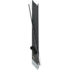 Highlander Tent Pole Kits 8.5mm x 4m (7 Sections) Pre- Threaded