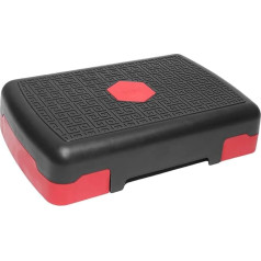Amagogo Aerobic Training Step with Increasing Adjustable Height, Lightweight Cardio Fitness Stable Equipment Training Stepper