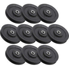 Fafeims 115 -mm -Nylon Fitness Tragschwärze Langlebige Haushaltsbundstrafe für Krafttraining 10pcs