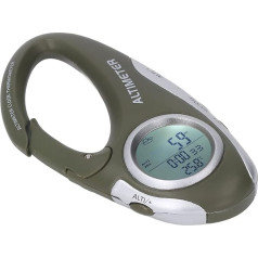 PerGar Barometer for digital car altimeter, ABS housing backlight altitude barometer, multifunctional outdoor barcometer for outdoor sports, outdoor sports for the car