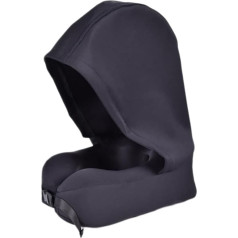 Maibar Neck Pillow Aeroplane Memory Adjustable Foam Travel Pillow Adult Neck Pillow (Black)