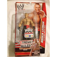 WWE Best of Pay-Per-View Extreme Rules 2012 Exclusive Action Figure Brock Lesnar (Build Theodore Long)