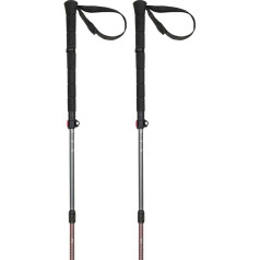 Ferrino Stick Thui Telescopic Pole, Grey Red (Multicoloured), One Size