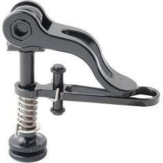 Fahrrad-Sattelstützen-Rohrclip für Mountainbikes, Klappräder, Schnellspanner, Aluminiumlegierung, Fahrradsattelklemmen