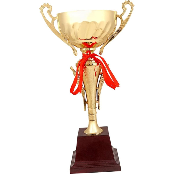 SWAYVES Trophäen, Trophäen, Kleine Trophäen, Siegerpreistrophäe Für Fußballliga-Spiele/32.5Cm