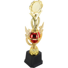 SWAYVES Trophäe, Sterntrophäe, Auszeichnungen, Wettkampftrophäe, Medaille, Sporttrophäen, Kinderpreis/Red/35 * 9 * 9Cm