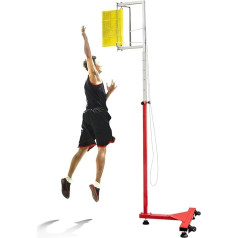 LYJYUJIE Vertical Salto Trainer for Sports Field, Basketball Rebume Measurement Test, High Strength Volleyball Training Team, 1.7-3.6 M-Yellow ~//
