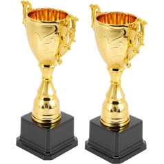SWAYVES 2 Stück Trophäe, Anerkennungs-Party, Feier-Turniertrophäe, Preis