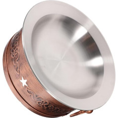 Yardwe 1 Satz Camping Kochtopf Set mit Herd Topf Bronzed Stove Multifunktionale Kochpfanne für Camping und Picknick Langlebig und Sicher mit Rutschfestem