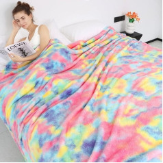 Fleece Throw Blanket Cozy Soft Lightweight Throw Blanket Warm Plush Pink Autumn Blankets and Throws Couch Sofa Bed Camping Travel Picnic Outdoor Blanket Adult 127x170cm