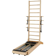 Pilates Zweiwege-Leiterbett Yoga Pilates Große Instrumentenleiter Schiebebett Stretching Fitness Rutschbahn Übungsleiterbett