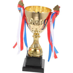 SWAYVES Trophäe Sieger Trophäen Metall Pokal Trophäenden Cup Trophäe Metall Trophäe Erster Preis Trophäe Fußball Trophäe