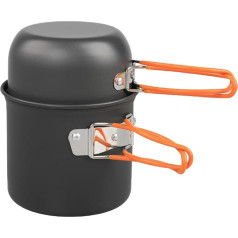 KAHDGSS Picknicks Freien Camping Töpfe Mit Faltbarem Nicht STIAK Kochgeschirr Zum Wandern Picknicks Angelberiefung