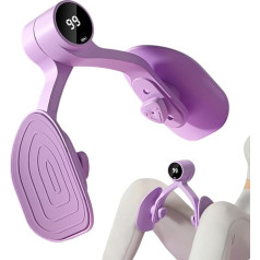 Oberschenkel-Toner, innerer Oberschenkelstärker, Beintrainingswerkzeug, verbesserte Fitness-Überwachung, gute Elastizität, 21 cm, für Arbeitsbereich, Yoga-Studio, Wohnzimmer, Schlafzimmer,