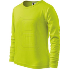 Fit-T LS Jr MLI-12162 laima zaļš / 122 cm/6 gadi T-krekls