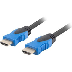 Kabeļu hdmi m/m v2.0 4k cietā vara 10m melns