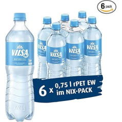 VILSA Natural Mineral Water 6 x 0.75 L PET