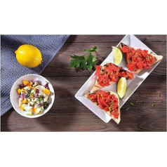 Matjessalat Deluxe - Fresh Fillets Matjessalat Premium - The Best Taste from Handpicked Ingredients (500 g, Emder Pollock Cutlet Finely Cut Pollock)