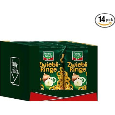 funny-frisch Onion Rings Pack of 14 (14 x 80 g)