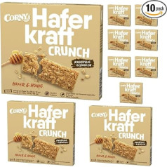 Corny Crunch Oat & Honey 3 x 40g x 10 Packs